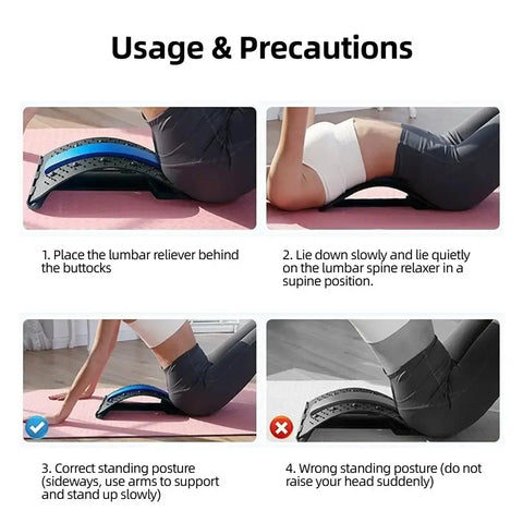 Portable back stretcher for spine alignment therapy