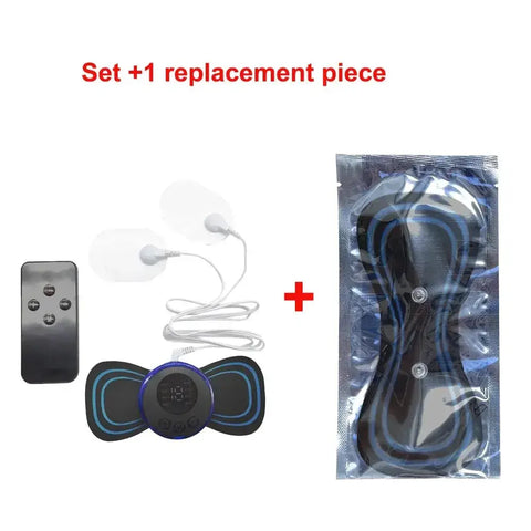 neck massager with 8 massage modes and rechargeable battery
