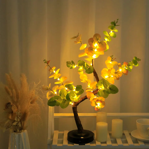 LED Tree Lights,Bonsai Lamp,Table Light,Adjustable Branches