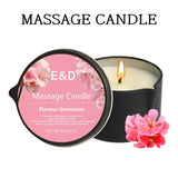 E&D Massage Scented Oil Candle