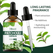 Aromatherapy patchouli essential oil for massage
