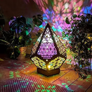 Bohemian LED Table Lamp Star Lamp Multicolour 3D Geometric