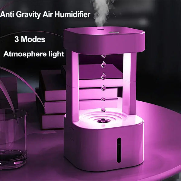 Stylish Anti-Gravity Water Drop Humidifier for home