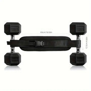 Weighted waist trainer belt for strength training
