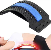 Portable back stretcher for spine alignment therapy