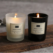 Romantic air fragrance candle in decorative jar