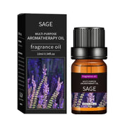 Lavender essential oil bottle for diffuser relaxation