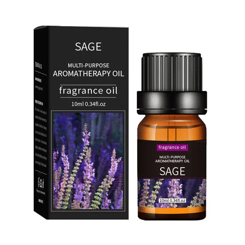Lavender essential oil bottle for diffuser relaxation