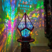 Bohemian LED Table Lamp Star Lamp Multicolour 3D Geometric