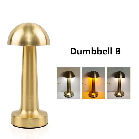 LED Table Light Metal Touch Desktop Decorative Lamp