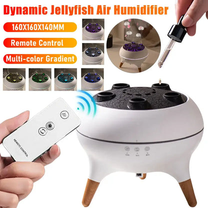 Dynamic Jellyfish Humidifier® creating relaxing atmosphere