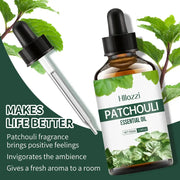 Aromatherapy patchouli essential oil for massage