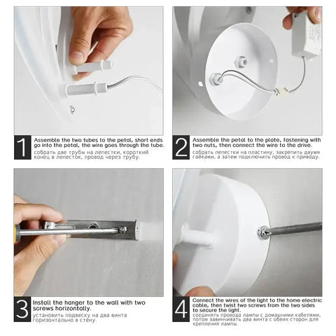 LED wall lamp indoor lighting living room study