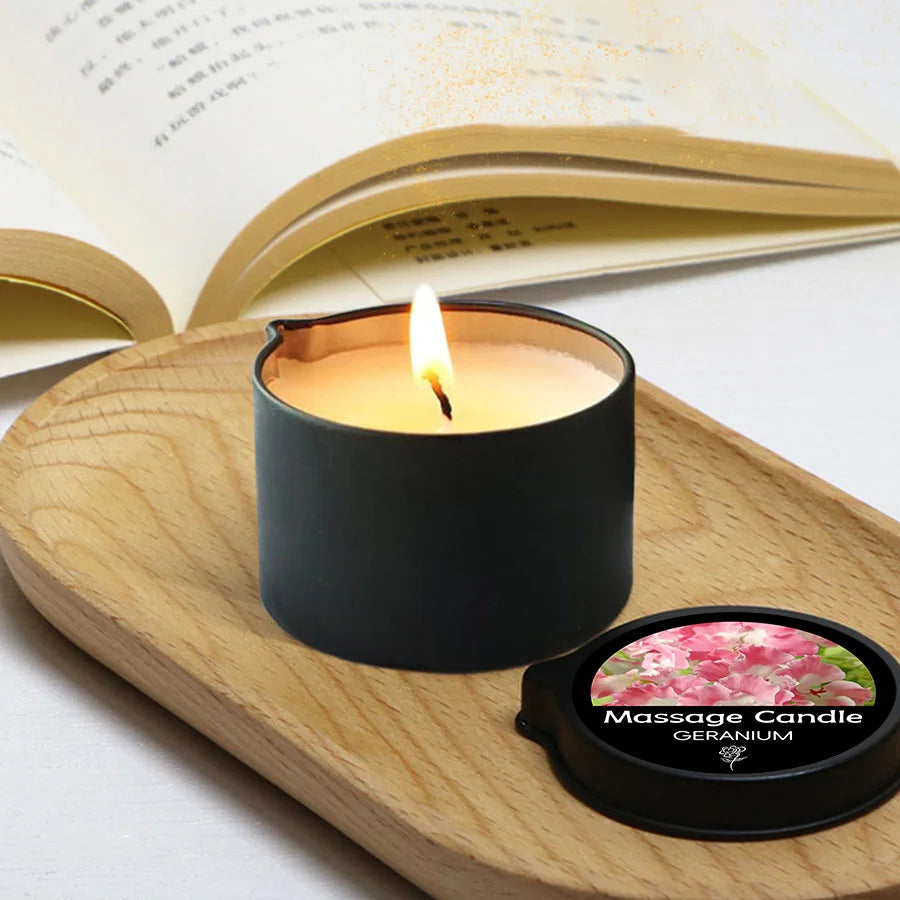 E&D Massage Scented Oil Candle
