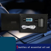 Stylish car aroma diffuser with essential oil scent