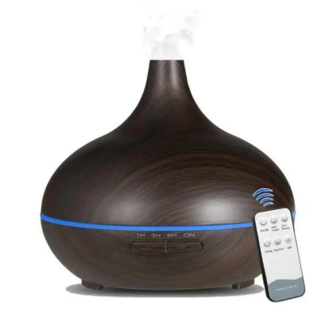 Portable essential oil diffuser and air humidifier