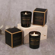 Romantic air fragrance candle in decorative jar