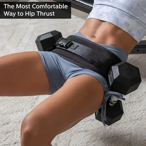 Weighted waist trainer belt for strength training