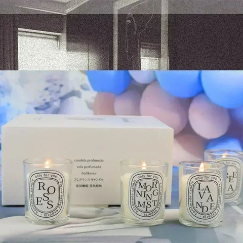 Soft romantic perfume in sleek transparent glass