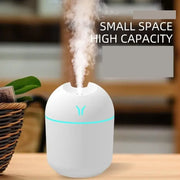 Portable USB-powered 250ML mini air humidifier for home and office
