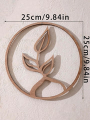 Rustic wooden wall hanging decoration