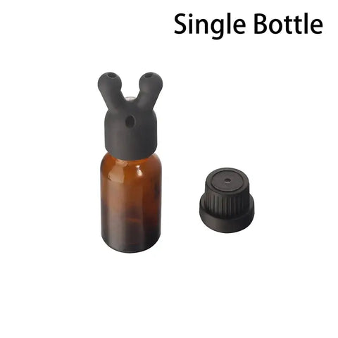 Aromatherapy essential oil container leakproof design