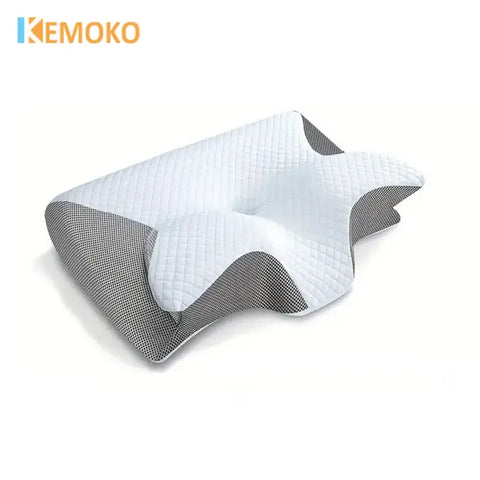Orthopedic memory foam pillow for cervical support