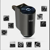 Stylish car aroma diffuser with essential oil scent