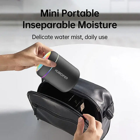 Compact USB Aroma Diffuser and Humidifier 180ML