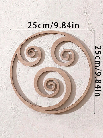 Rustic wooden wall hanging decoration