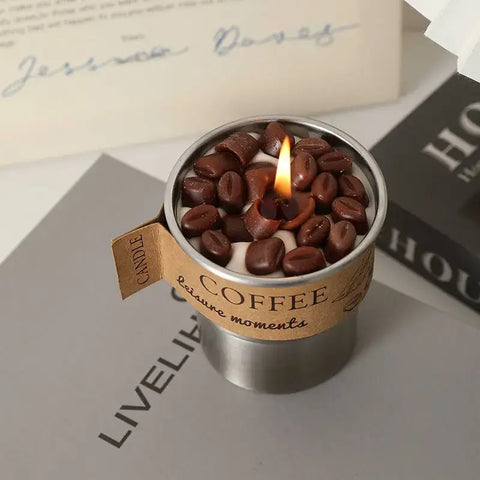 Coffee Bean Scented Candle Premium Sense