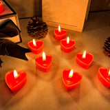 Heart-Shaped Scented Candles