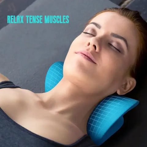 Multifunctional neck massager pillow for home and travel
