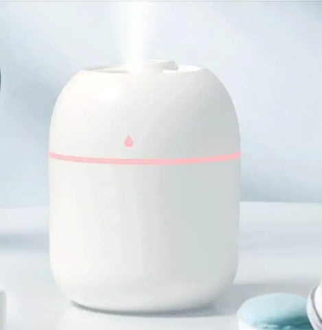 Portable USB-powered 250ML mini air humidifier for home and office