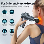 Portable Deep Muscle Massage Gun® with multiple speed settings