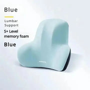 Ergonomic lumbar support cushion for office chair