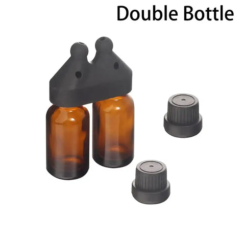 Aromatherapy essential oil container leakproof design