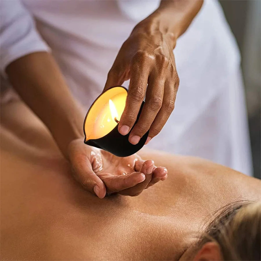 E&D Massage Scented Oil Candle