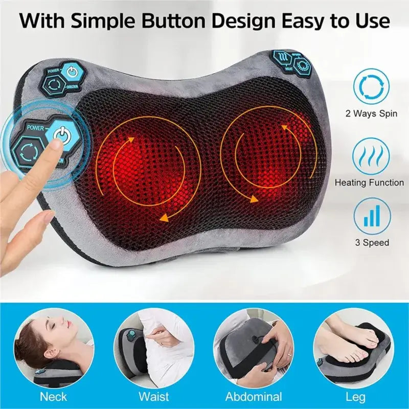 Portable Papillon Neck Massager for muscle relief