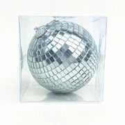 glittering mirror disco ball hanging decoration 2024