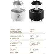 Portable Umbrella Rain Drop Humidifier® for home