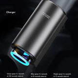 Stylish car aroma diffuser with essential oil scent