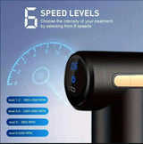 Portable Muscle Massage Gun® for athletes and fitness enthusiasts