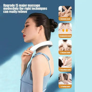 Neck Massager With Heat Rechargeable Smart Heating