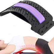 Portable back stretcher for spine alignment therapy