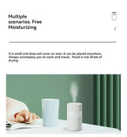 260ml ultrasonic automatic humidifier, portable and easy to carry for travel