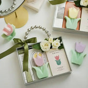 Hand-poured tulip candle for special occasions