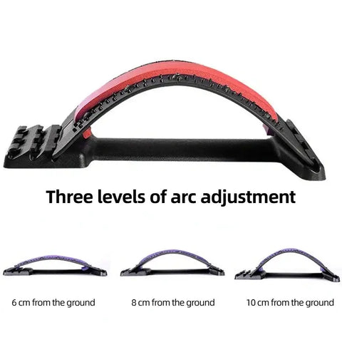 Portable back stretcher for spine alignment therapy