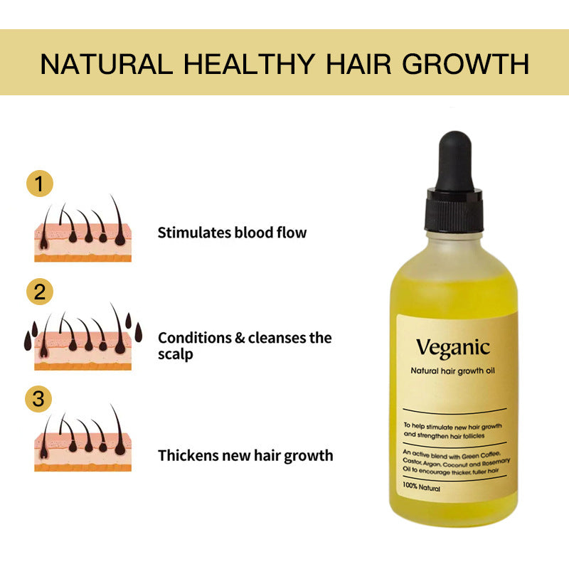 Veganic Natural Hair Growth & Scalp Oil
